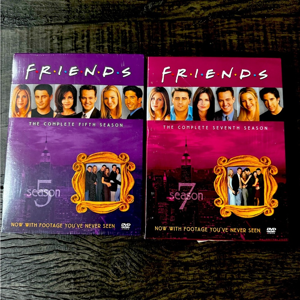 Friends TV Show DVD - Complete Seasons 5 and 7